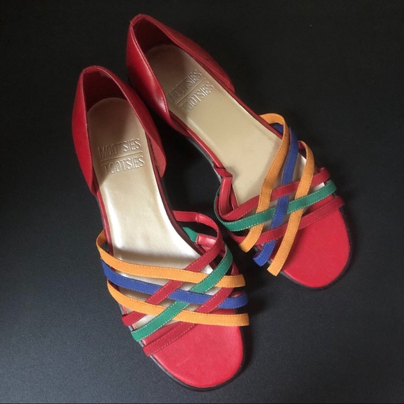 Mootsies Tootsies Colorful Slip-On Sandals - Picture 2 of 6